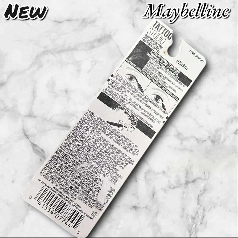 NEW Maybelline Tattoo Studio Gel Eyeliner – Lime Smash (805) – Limited Edition